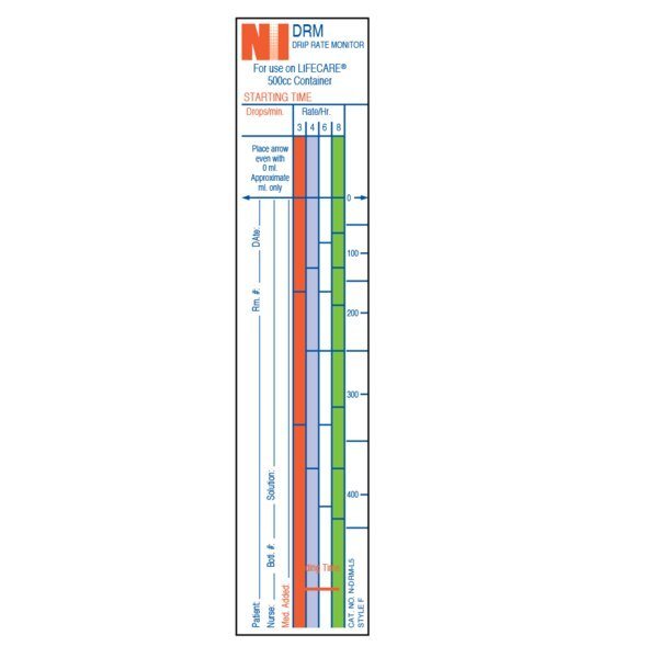 Drip Rate Monitor - Baxter Style F - 500 ml 7